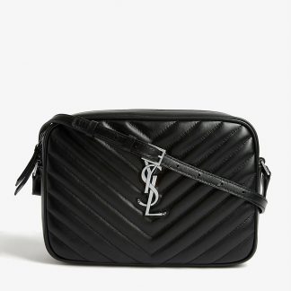 Saint Laurent Lou Quilted Leather Camera Bag on SALE